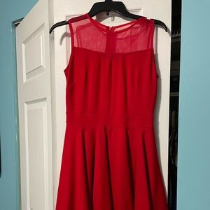 Red dress size medium
